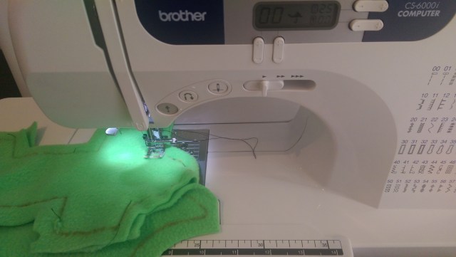 The first project on my new sewing machine!